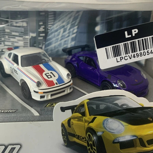 Majorette Toy Cars Porsche Edition Model 5-Car Set New - Picture 5 of 11